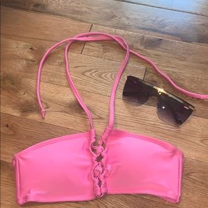 Hot Pink Bikini Top